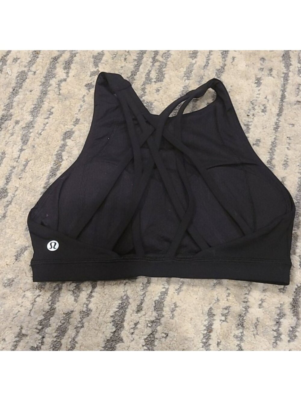 Lululemon Free To Be Serene Bra *High NeckBlack - Picture 7 of 8